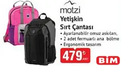 MOTZİ YETİŞKİN SIRT ÇANTASI